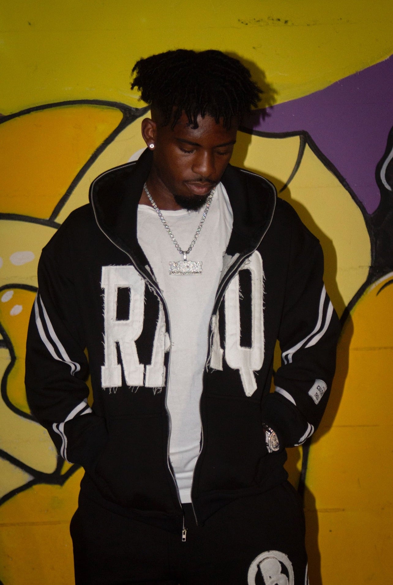 Black RAQ Hoodie