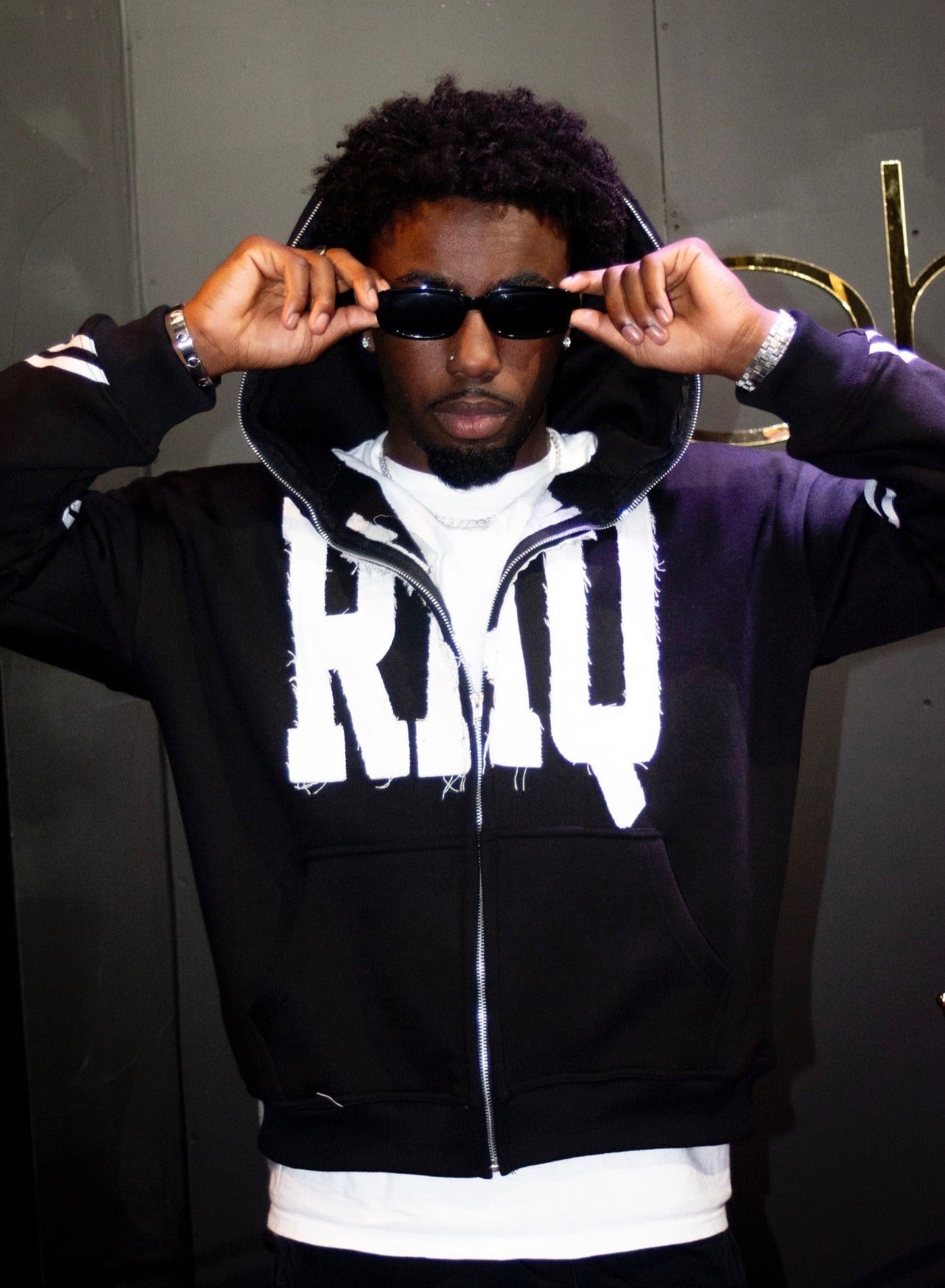 Black RAQ Hoodie